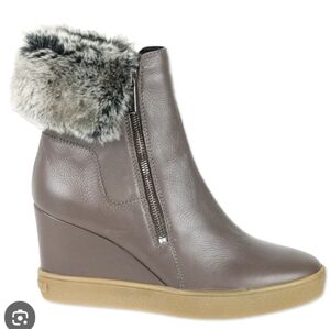 Aquatalia Rachele Wedge Ankle Boots